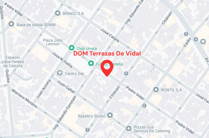 Google Maps DOM Terrazas De Vidal